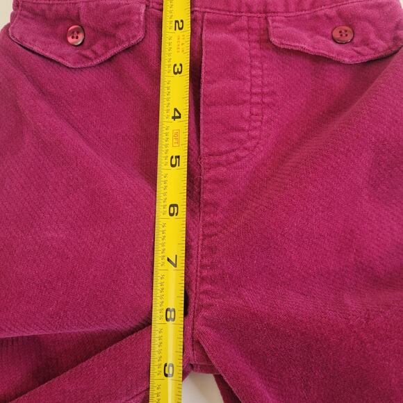 Vintage Nick Jr Girls Pants 3T Magenta Embroidered Flowers Y2K Toddler - Picture 6 of 7